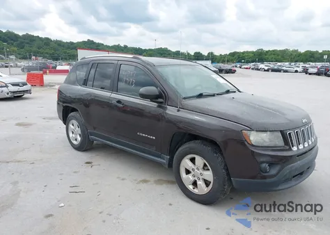 2014 Jeep Compass Sport z USA, uszkodzony, nr VIN 1C4NJCBA4ED626998